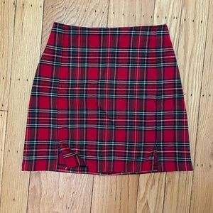 Brandy Melville Holiday Mini Skirt